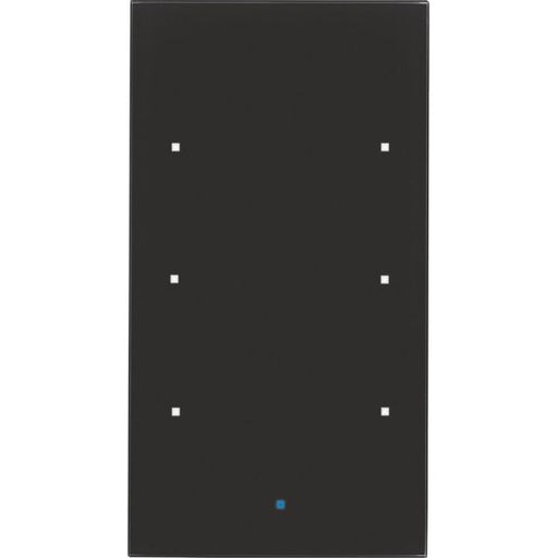 Berker - Bussystem-Tastsensor Glas-Sensor 3fach 75143835 schwarz