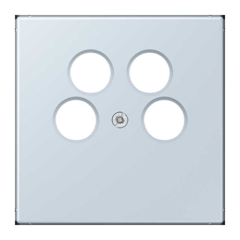 Jung - Einsatz/Abdeckung für Kommunikationstechnik Abdeckung für SAT-TV LC 990-4 SAT2 209