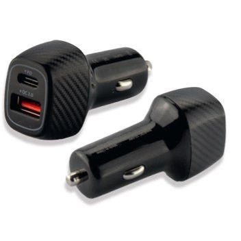 E+P Elektrik - USB-Spannungsversorgung KFZ-Adapter PS 38 12-24V,2xUSB