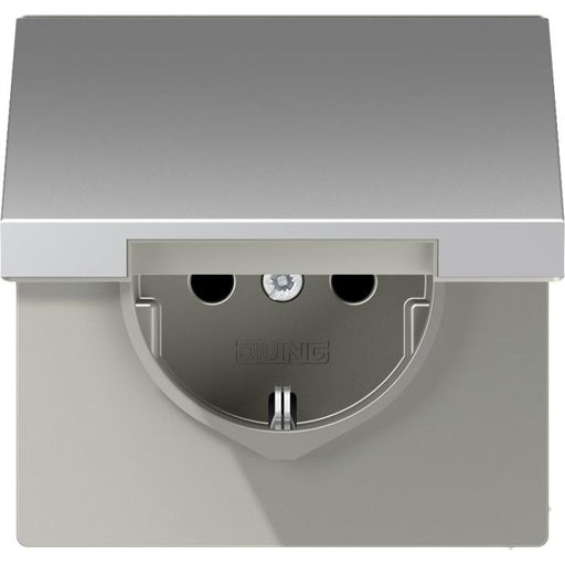 Jung - Steckdose SCHUKO-Steckdose AL 1520 KL aluminium