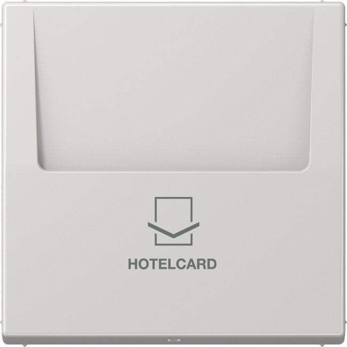 Jung - Abdeckung/Bedienelement für Installationsschalterprogramme Hotelcard-Schalter lgr LS 590 CARD LG ohne Taster-Einsatz