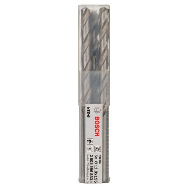 Bosch - Bohrer PRO Metal HSS-G 2608596833 Spiralbohrer 11 x