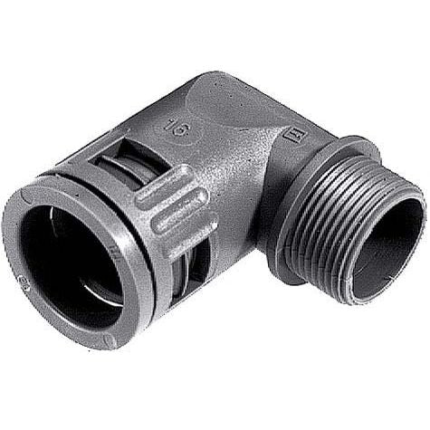 Lapp Zubehör - Kunststoff-Schutzschlauch-Verschraubung SILVYN-KLICK-90°-PG-21-GY KLICK-WP Pg21 GY − 25 Stück