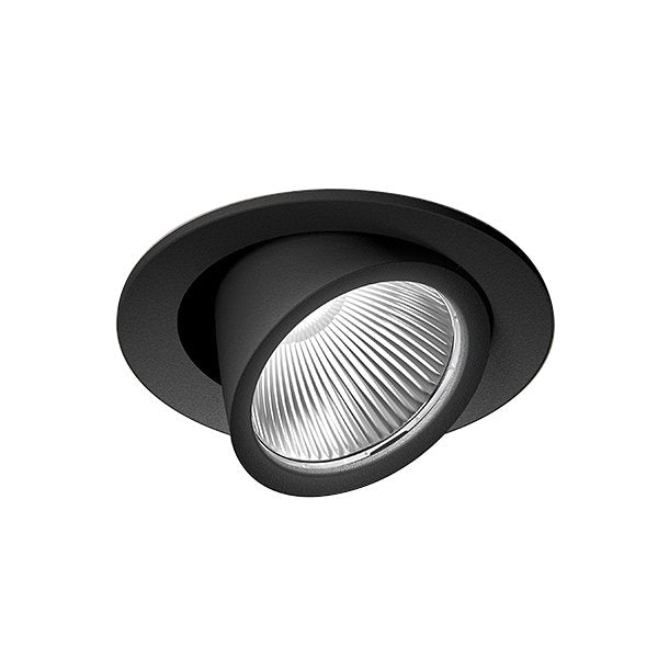 LTS Licht&Leuchten - Downlight/Strahler/Flutlicht LED-Einbaustrahler CSARL 71.3027.25 sw 2700K 25°schwarz  − 1 Stück