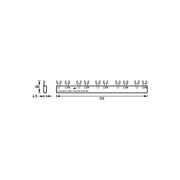 Doepke - Phasenschiene Gabelsammelschiene EV-S G 2+Hi.10.120 2p, 12 TE, 63 A