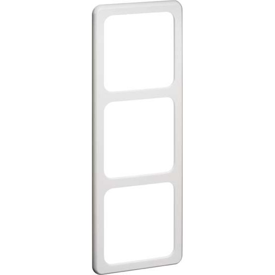 Peha - Abdeckrahmen Rahmen 3-fach ws D 80.673 W waage/senkrecht