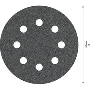 Bosch - Schleifpapier/Schleifvlies PRO F355 Schleifblatt, 115 2608605558 mm, 80, 5-tlg