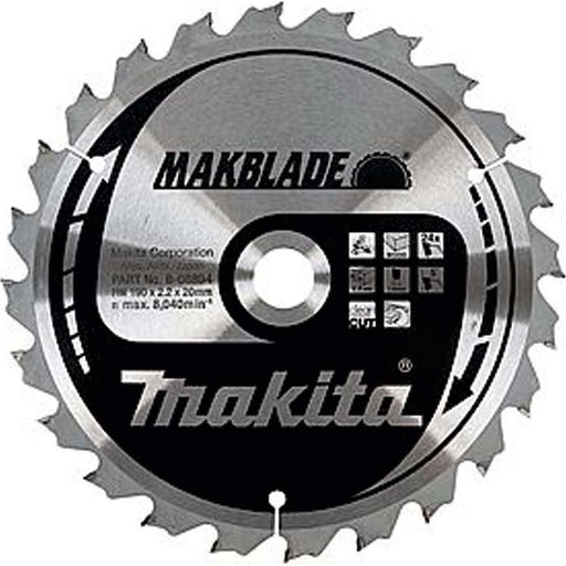 Makita - Kreissägeblatt Sägeblatt 190x20x48Z B-32758 MAKBLADE