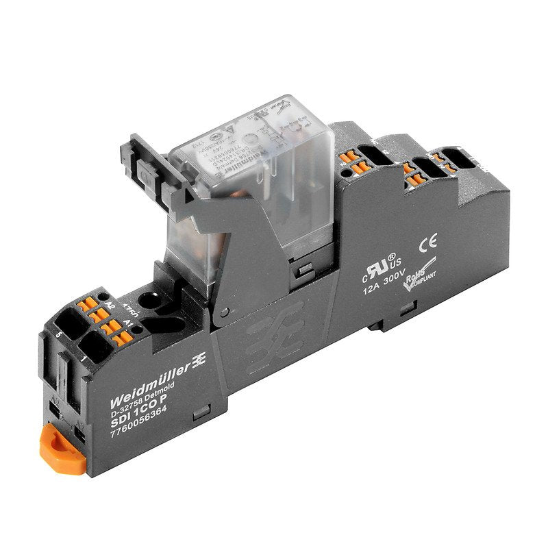 Weidmüller - Schaltrelais Koppelrelais 230VAC DRIKITP 2#2576280000 1 Wechsler − 10 Stück
