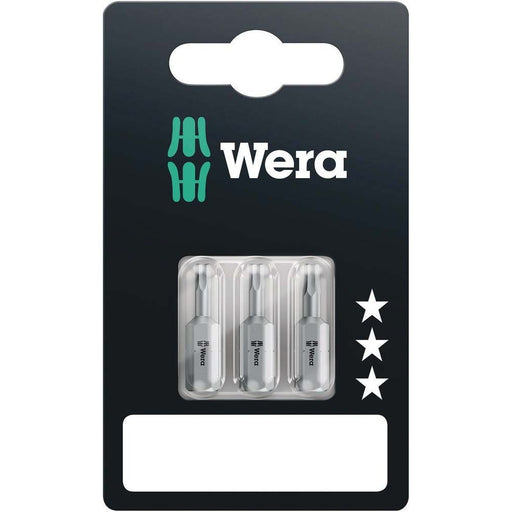 Wera - Bit-Set Innensechskant-Bit-Set 073342 2/2,5/3x25mm