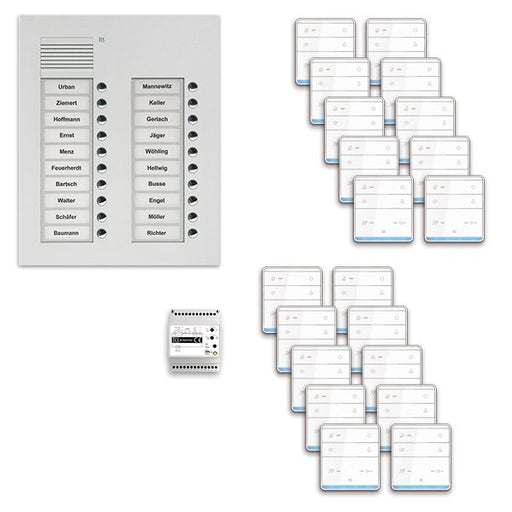 TCS Tür Control - Türsprech-Set pre:pack Audio UP 20WE PPUF20/2-EN/01 m.Außenstation PUK
