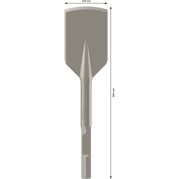 Bosch - Maschinenmeißel PRO HEX 28 1618601011 Asphaltschneider 125