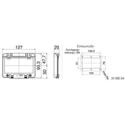 Bals Elektrotech - Zubehör/Ersatzteile für CEE-Steckvorrichtungen (IEC 60309) Betätigungsklappe 58001 IP44