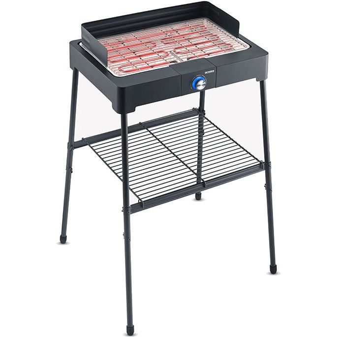 Severin - Grillgerät Barbecue-Standgrill PG 8566 sw Standuntergestell