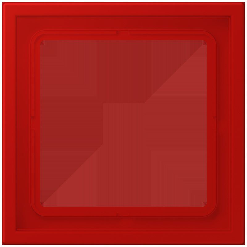 Jung - Abdeckrahmen Rahmen 1-fach LC Z981 BF 227 rouge vermillon 31