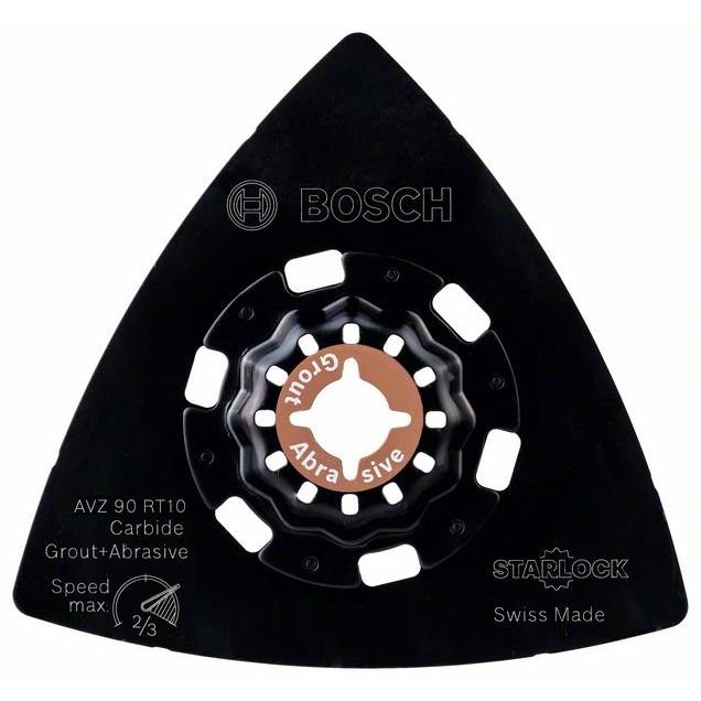 Bosch - Blatt für Oszillierer Schleifteller 2609256F04 AVZ 90 RT10, 90mm
