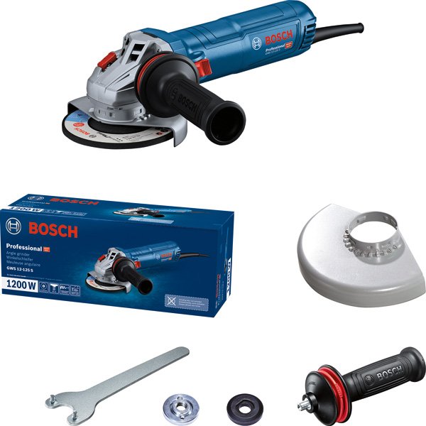 Bosch - Winkelschleifer (elektrisch) Winkelschleifer 06013A6020 GWS 12-125 P