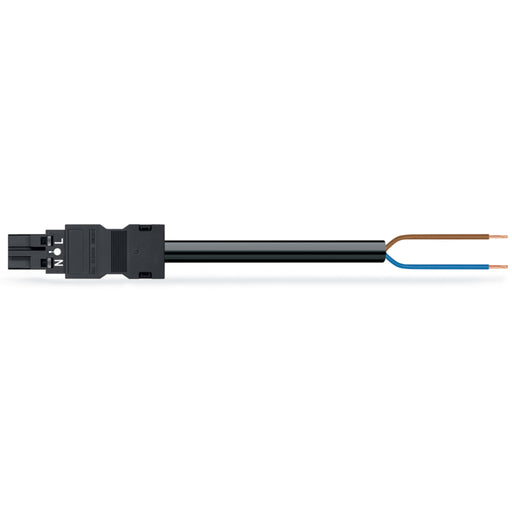 WAGO - Konfektionierte Leitung für steckbare Gebäudeinstallation konfekt. Anschlussleitung 771-8992/216-801 Eca,Stecker
