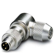 Phoenix Contact - Rundsteckverbinder, feldkonfektionierbar (Industriesteckverbinder) Steckverbinder SACC-M 8MR-3CON-SH 3-polig St/gew M8