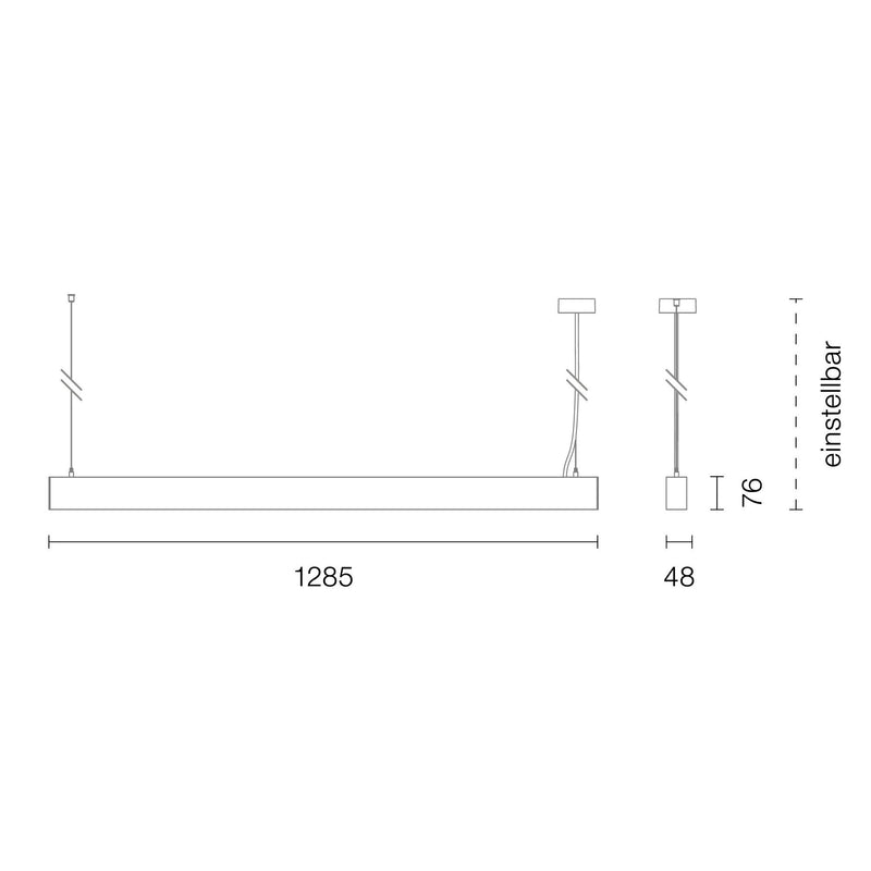 Lichtline - Elektrisches Zubehör/Ersatzteile für Leuchten LED-Büroleuchte 122500110069