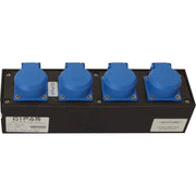 Gifas Electric - CEE-Steckdosen-Kombination (IEC 60309) Wand-Kleinverteiler 1404-PO4