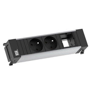 Bachmann - Mehrfachsteckdose Steckdosenleiste 916.002 2xUTE 1xABD