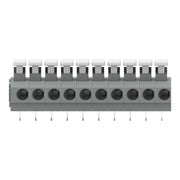WAGO - Leiterplattenklemme 235-410/331-000 Drücker,1,5mm²,grau − 20 Stück