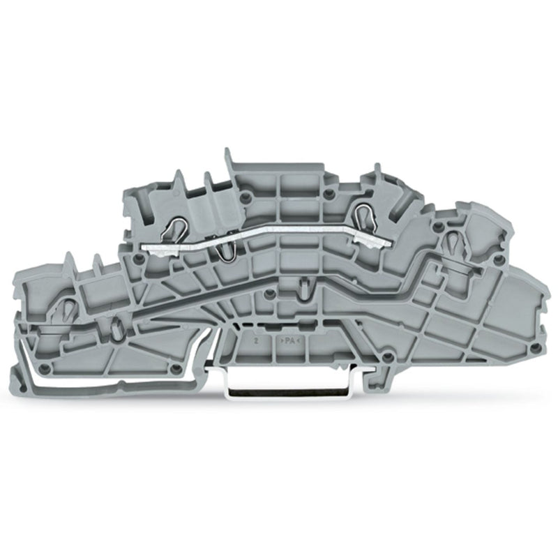 WAGO - Installations-Etagenklemme Installationsetagenklemme 2003-6650 4mm² grau L − 50 Stück