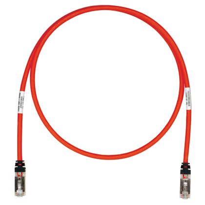 Panduit - Patchkabel Kupfer Patchkabel Cat.6A STP6X35MRD S/FTP, 35m, rt