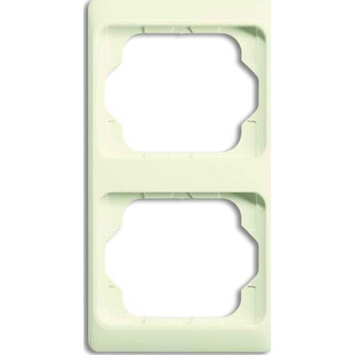 Busch-Jaeger - Abdeckrahmen Rahmen 2-fach 1732 KA-22G elf/ws, senkr. alpha − 1 Stück by Busch-Jaeger
