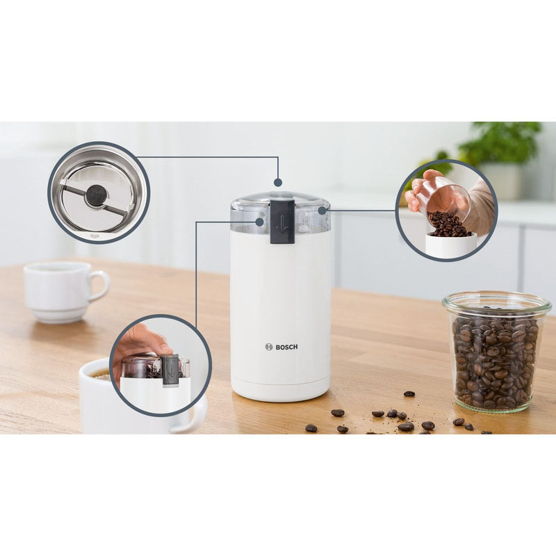 Bosch SDA - Kaffeemühle TSM6A011W ws 180W,max.75g