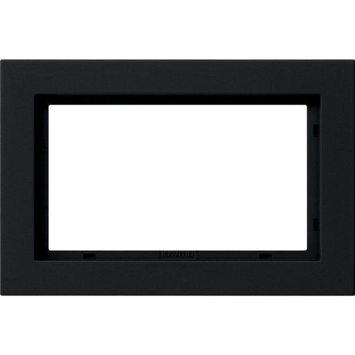 Gira - Abdeckrahmen Abdeckrahmen 1,5fach 100109 sw − 1 Stück by Gira
