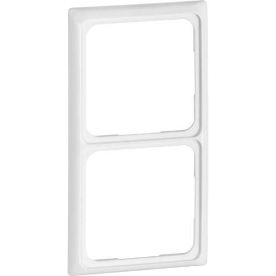Peha - Abdeckrahmen Rahmen 2-fach ws D 80.572.03 waage/senkrecht