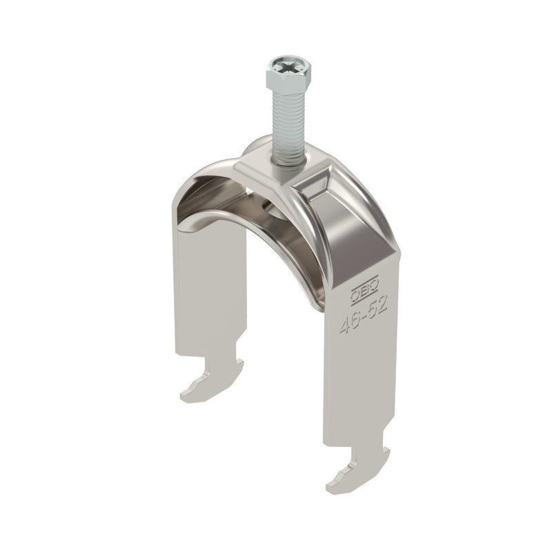 OBO Bettermann - Bügelschelle BS-H1-M-52 A4 46-52mm − 25 Stück