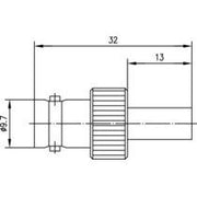 Telegärtner - Koax-Steckverbinder BNC Kabelbuchse 100023558 75 Ohm RG62A/U
