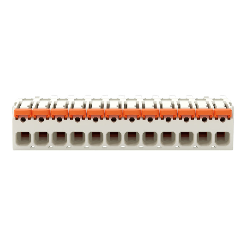 WAGO - Kabelsteckverbinder für Leiterplattensteckverbinder 1-Leiter-Federleiste,Hebel 2721-1112/326-000 PushinCAGECLAMP,lgr − 25 Stück