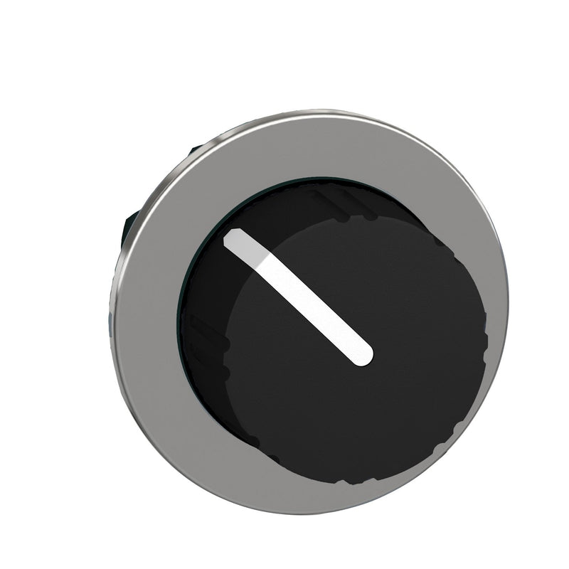 Schneider Electric - Frontelement für Wahlschalter Frontelement ZB4FD29 ZB4F 30mm sw 2 Stell