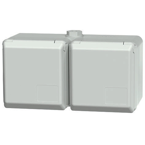 Mennekes - CEE-Steckdose (IEC 60309) Zweifach Steckdose CEPEX 4283 IP44
