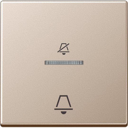 Jung - Abdeckung/Bedienelement für Installationsschalterprogramme Hotelwippe Außenstelle A CU KO5 D CH Nicht stören+Klingel