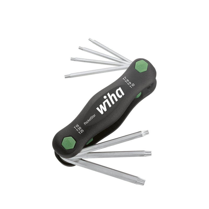 Wiha - Werkzeugset 6-rund-Klapphalter 363P8 klein 7tlg PocketStar