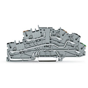 WAGO - Installations-Etagenklemme Installationsetagenklemme 2003-6660 2,5 mm²,grau − 50 Stück