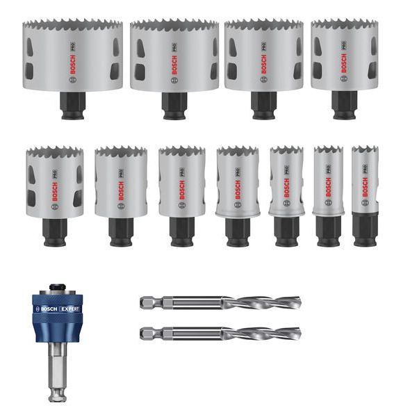 Bosch Power Tools - Werkzeugset PRO Multi Material PC Plus 2608594426VE(14) Lochsägen-Set 20 68  − 1 Packung