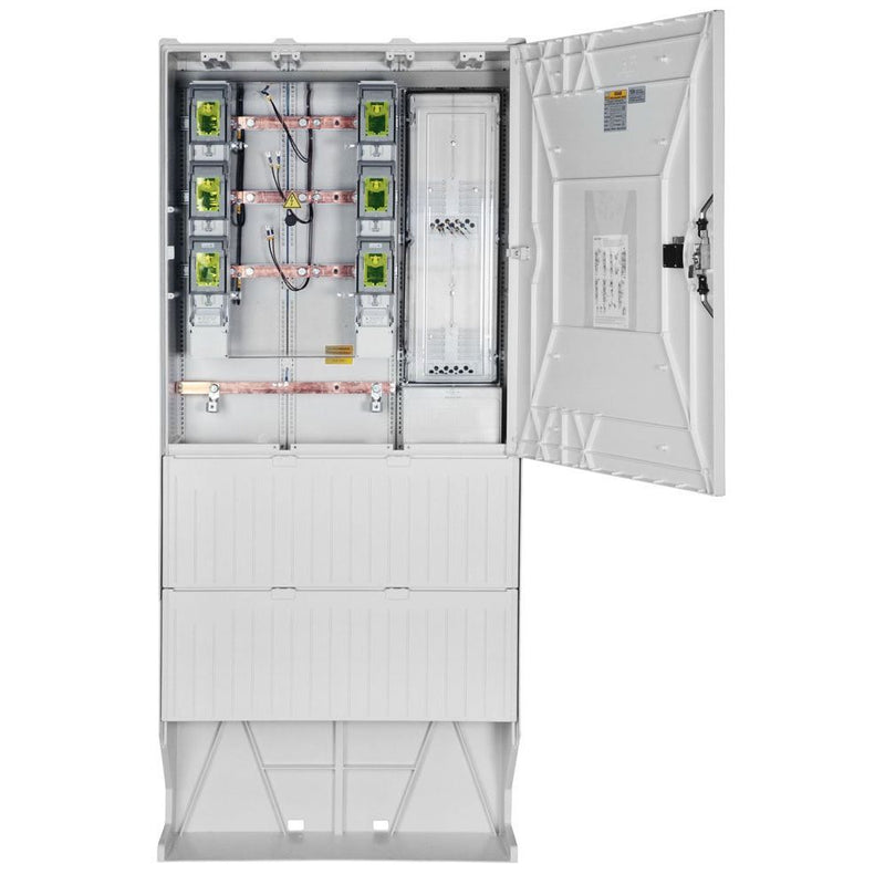 GSAB Elektrotechnik - Zähler-Komplettschrank Wandlermessung 04.W250.88S N-energie 250A