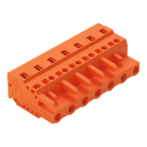 WAGO - Kabelsteckverbinder für Leiterplattensteckverbinder Federleiste 231-707/026-000 7,62mm 7-pol. − 50 Stück