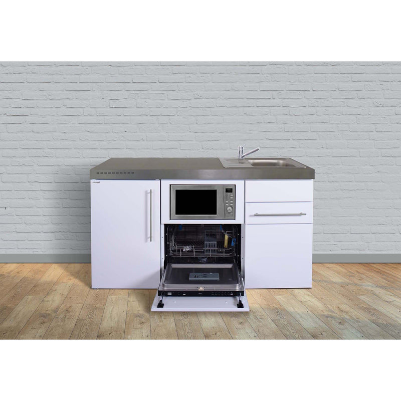 Stengel - Mini-Küche Miniküche Premiumline MPGSMBR160GSMWBreS Bordeauxrot
