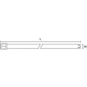 HellermannTyton - Kabelbinder Edelstahlkabelbinder MBT20UH SS316 ML 50 521x16mm − 50 Stück