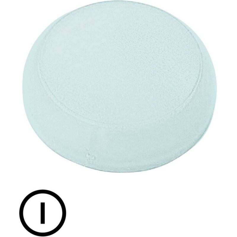 Eaton - Kalotte, Linse f.Leuchtmelder M22-XL-W-X1 flach,ws,beschriftet − 10 Stück
