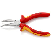 Knipex - Flachzange Flachrundzange 25 26 160 mit Schneide, 160mm