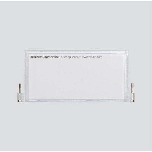 Siedle&Söhne - Zubehör/Ersatzteile für Türkommunikation Namensschildtasche rauchf. 200007036-00 kpl. TM 511-02 B