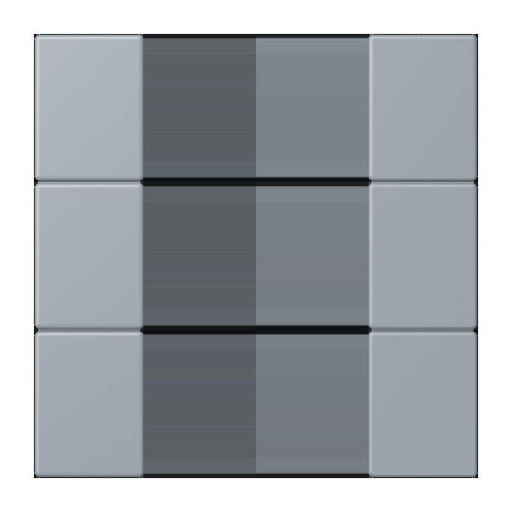 Jung - Abdeckung/Bedienelement für Installationsschalterprogramme Tastensatz 3fach LC 503 TSA 257 gris clair 59